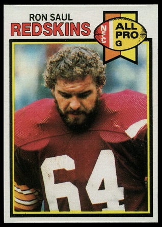 Ron Saul 1979 Topps football card